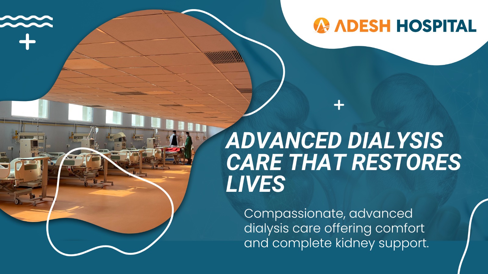 Advanced Dialysis Care That Restores Lives: A Commitment by Adesh Hospital