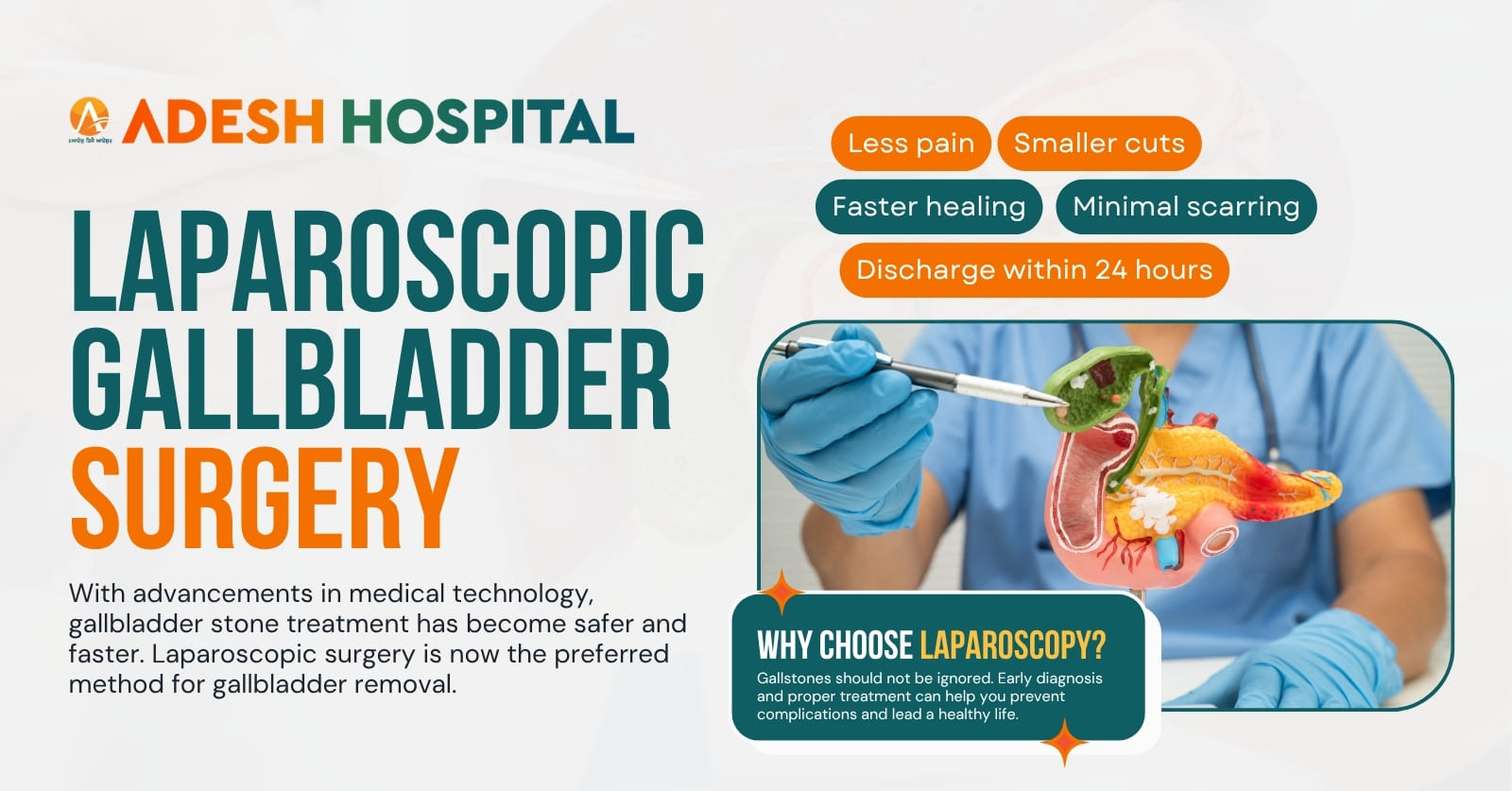 Laparoscopic Gallbladder Surgery: Safer, Faster & Minimally Invasive